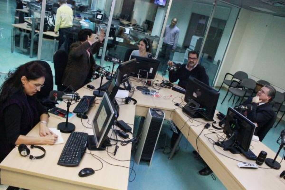 Viviane Morales, Simón Gaviria, Mauricio Vargas y Juan Carlos Vélez