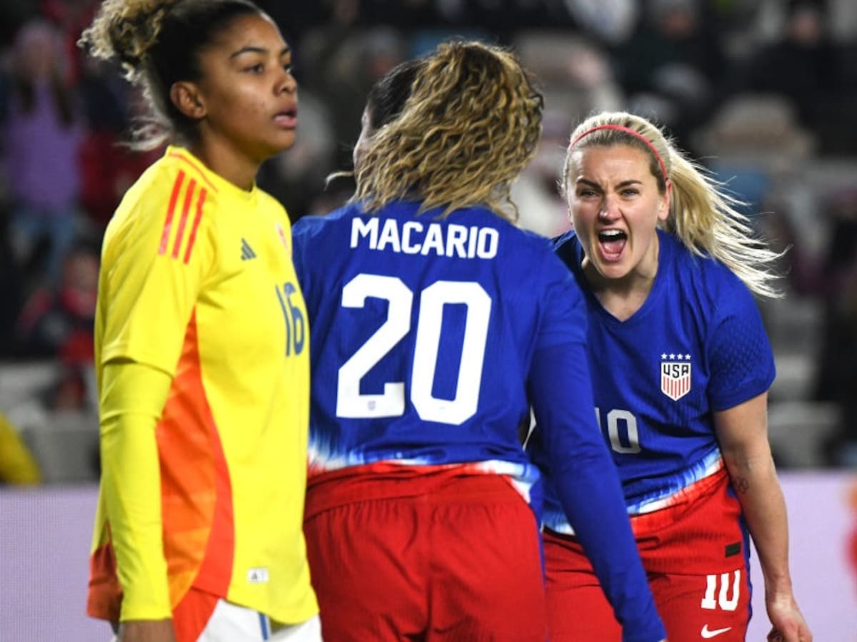 Colombia se estrena con derrota en la SheBelieves Cup frente a Estados Unidos