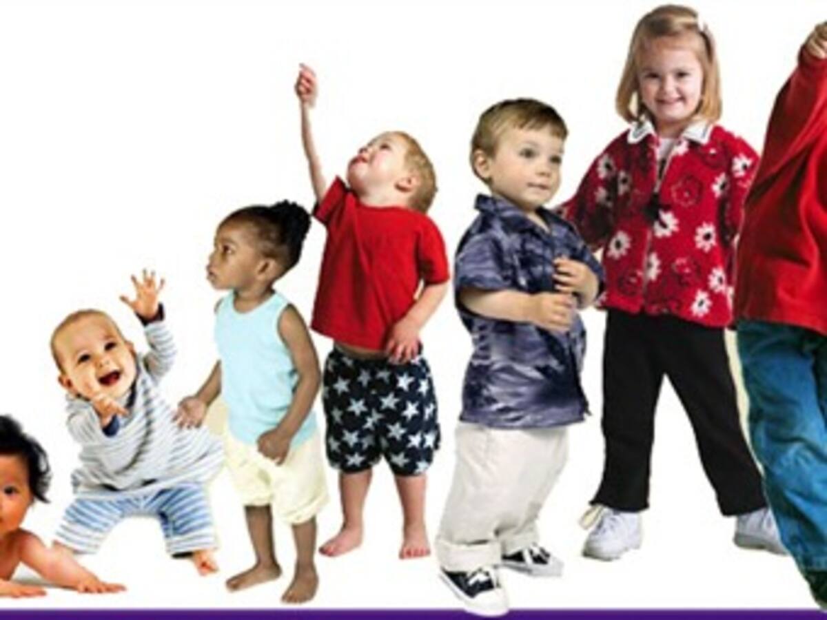 Las etapas de los niños
