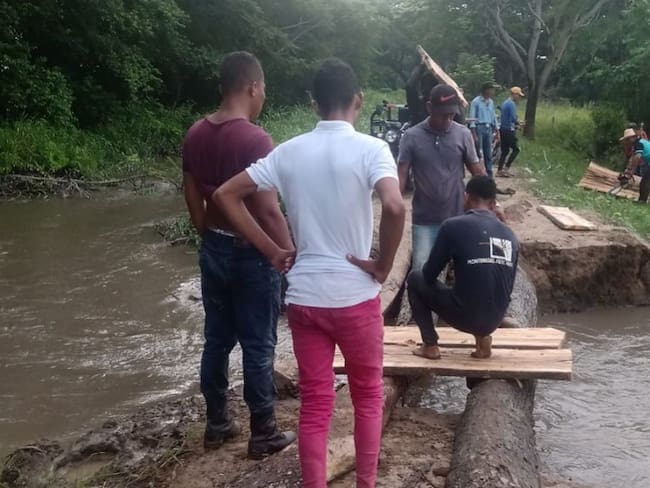 La situación más preocupante se presenta en zona rural de Hatillo de Loba en donde se reportan inundaciones, pérdida de enseres y cultivos