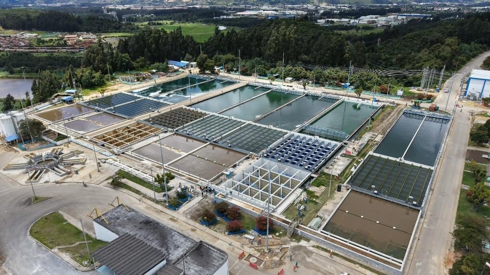 Estación eléctrica de la Planta de Tratamiento de Agua Potable -PTAP- Tibitoc. Foto: Alcaldía de Bogotá
