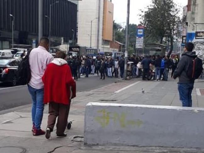 Investigan a los promotores de protestas en Bogotá