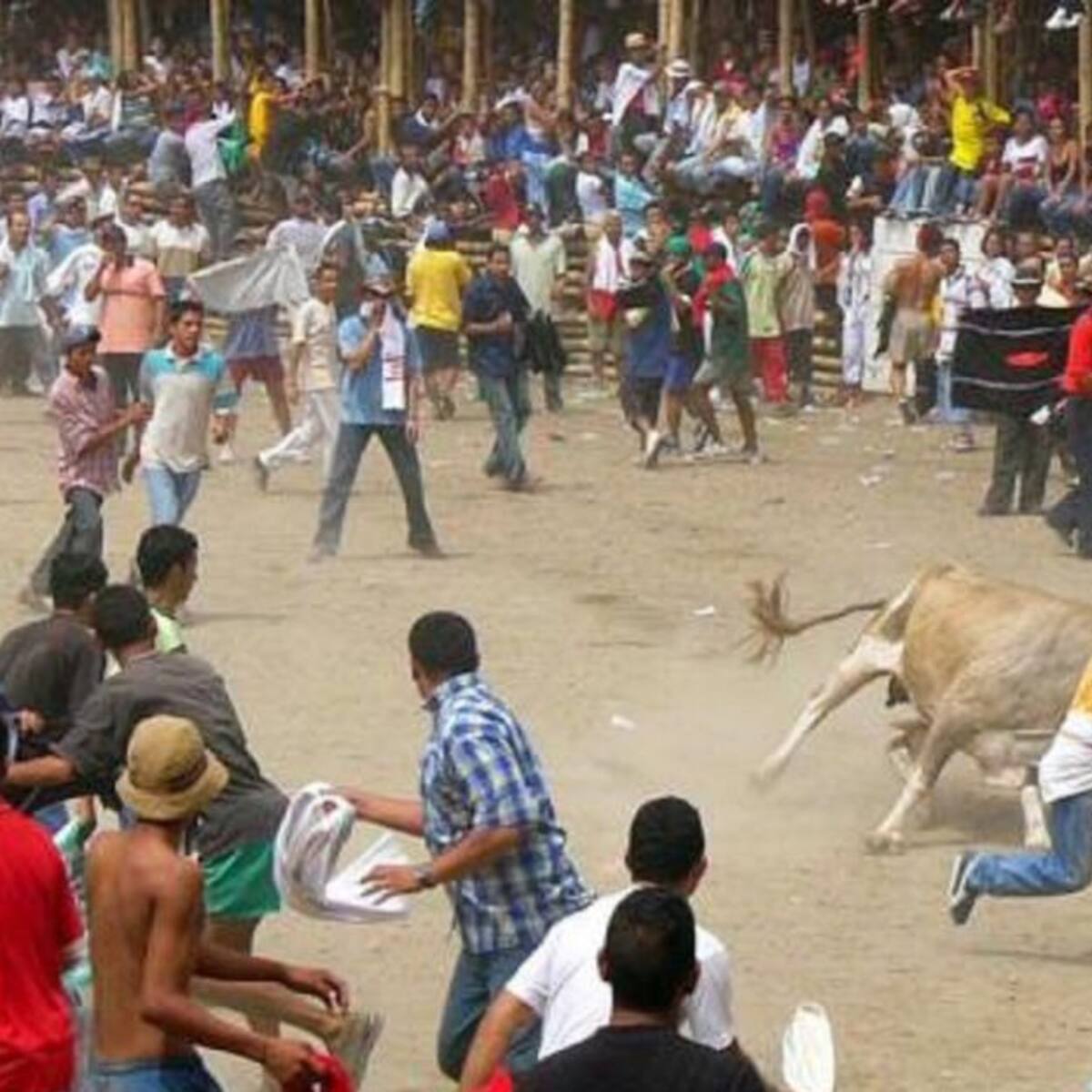 Siete heridos durante las corralejas en Sabanagrande, Atlántico