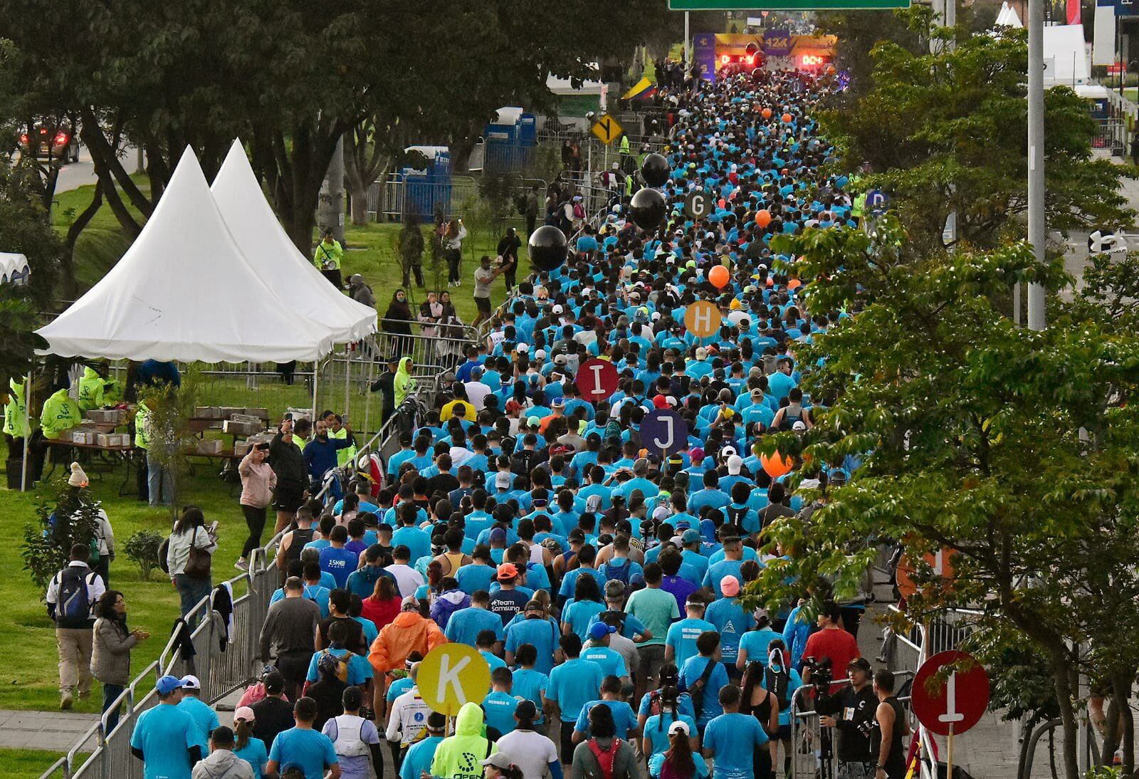 Maraton Bogota/@danielgarciacg