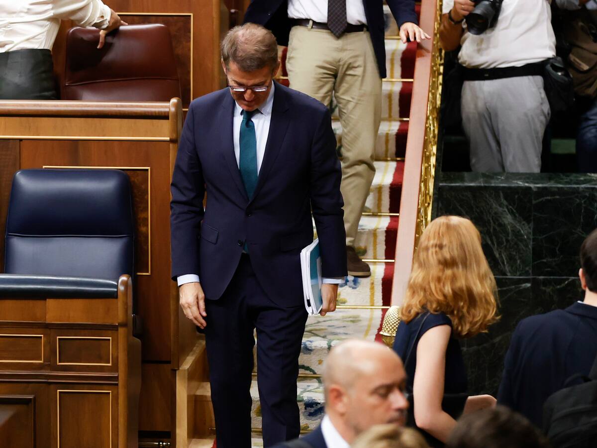 Alberto Núñez Feijóo fracasa en su intento por ser presidente del gobierno español