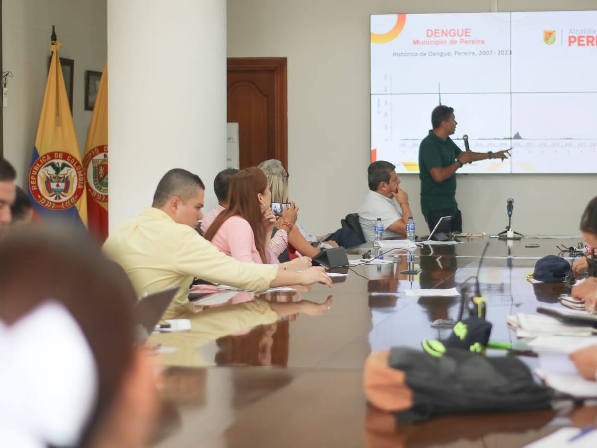 Inicia ejecución de plan de contingencia para atender los casos de dengue en Pereira