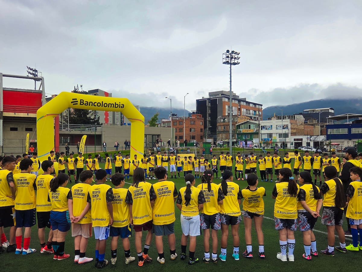 Los Campamentos de Fútbol Bancolombia llegan a Antioquia para impulsar el deporte en la niñez