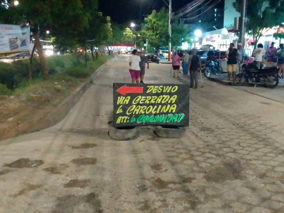 Alcaldía de Cartagena tomará posesión de la vía La Carolina