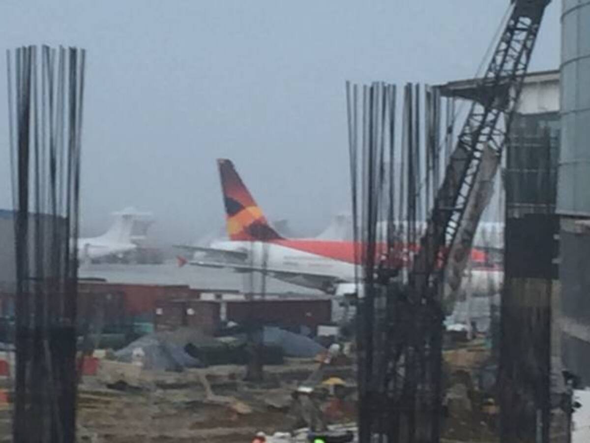 Cerrado por niebla el aeropuerto El Dorado de Bogotá
