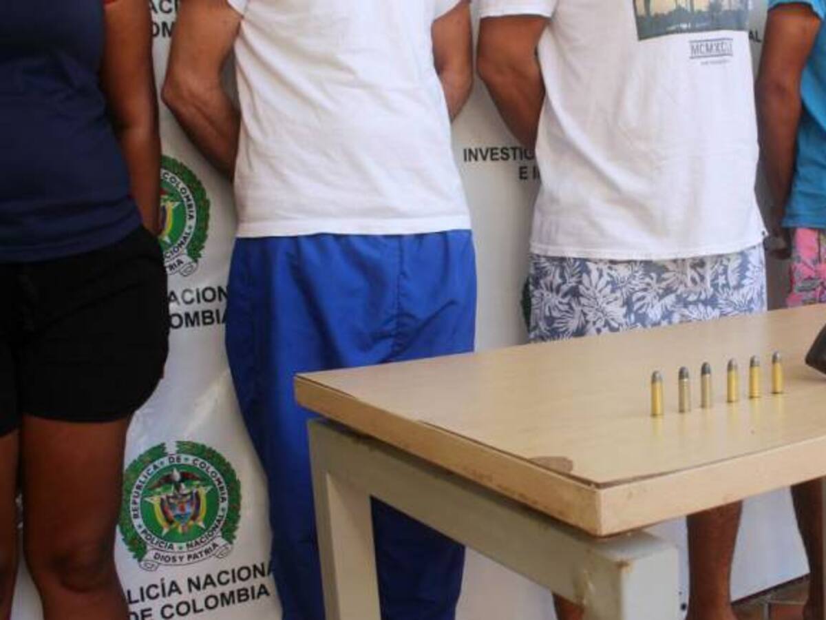 Policía de Cartagena despliega #pactoporlavida capturando cuatro personas