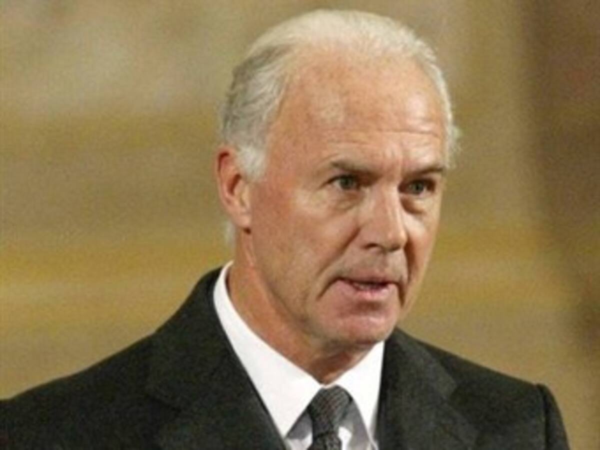 Beckenbauer niega que Alemania haya 'comprado' los votos para organizar el Mundial de 2006