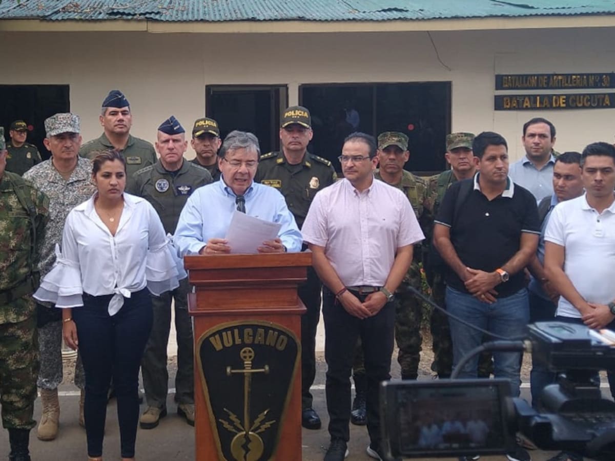 Gobierno compromete más acciones de seguridad para el Catatumbo