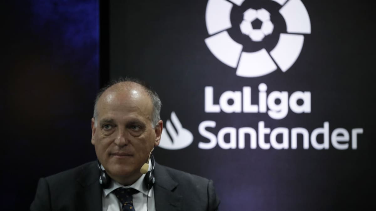 Real Madrid pide la salida del presidente Javier Tebas por “dañar la imagen del fútbol español”