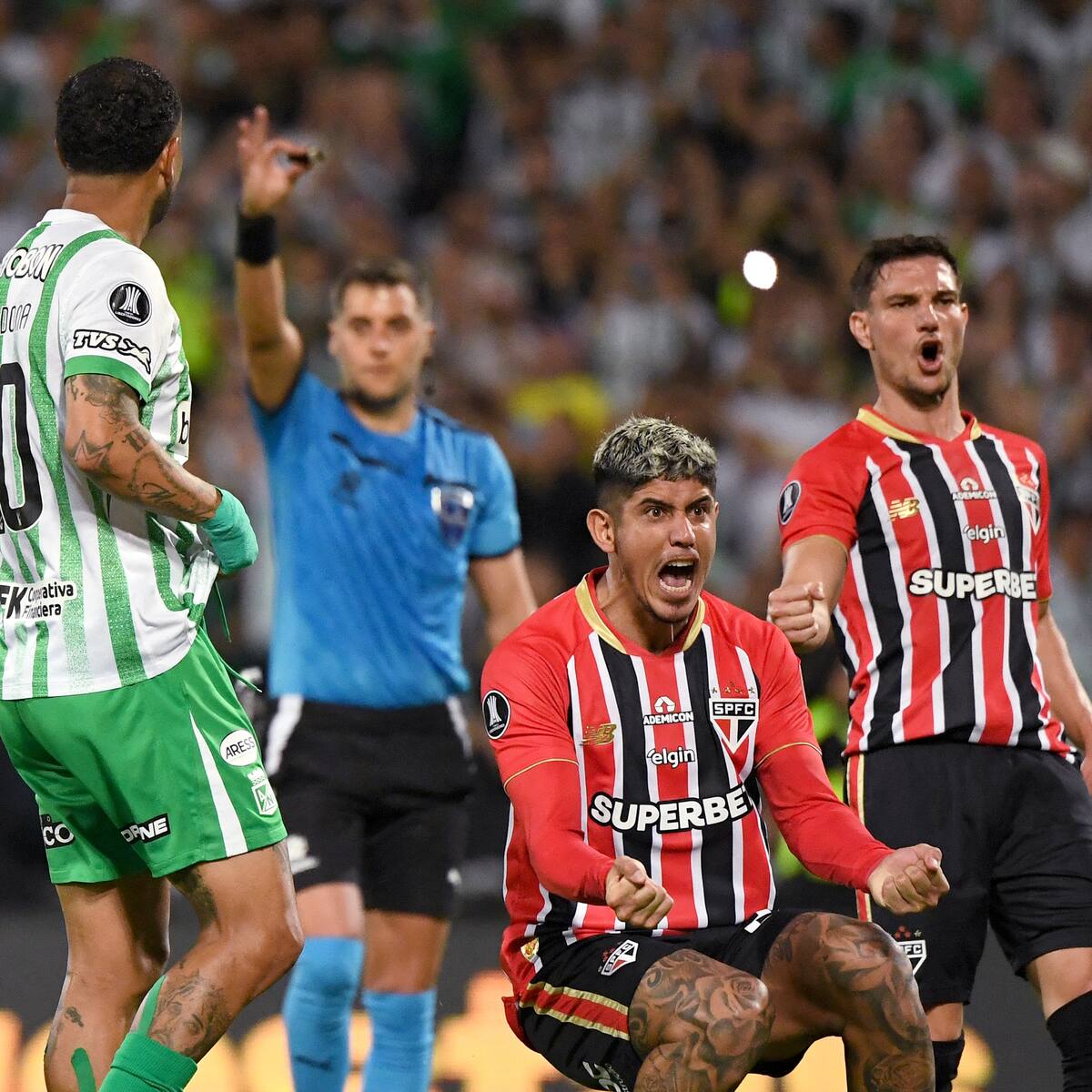 Video: Así fueron los dos penaltis desperdiciados por Edwin Cardona ante Sao Paulo en Libertadores