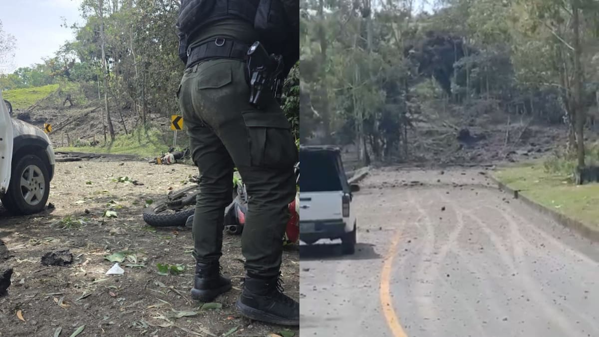 Policía rechazó atentado que dejó un uniformado muerto y 10 civiles lesionados en Timbío, Cauca