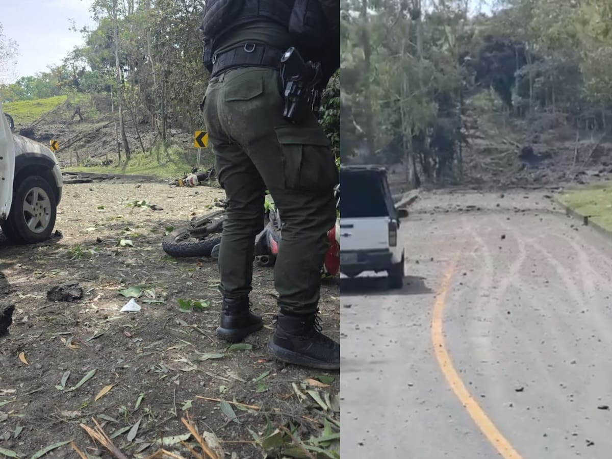 Policía rechazó atentado que dejó un uniformado muerto y 10 civiles lesionados en Timbío, Cauca