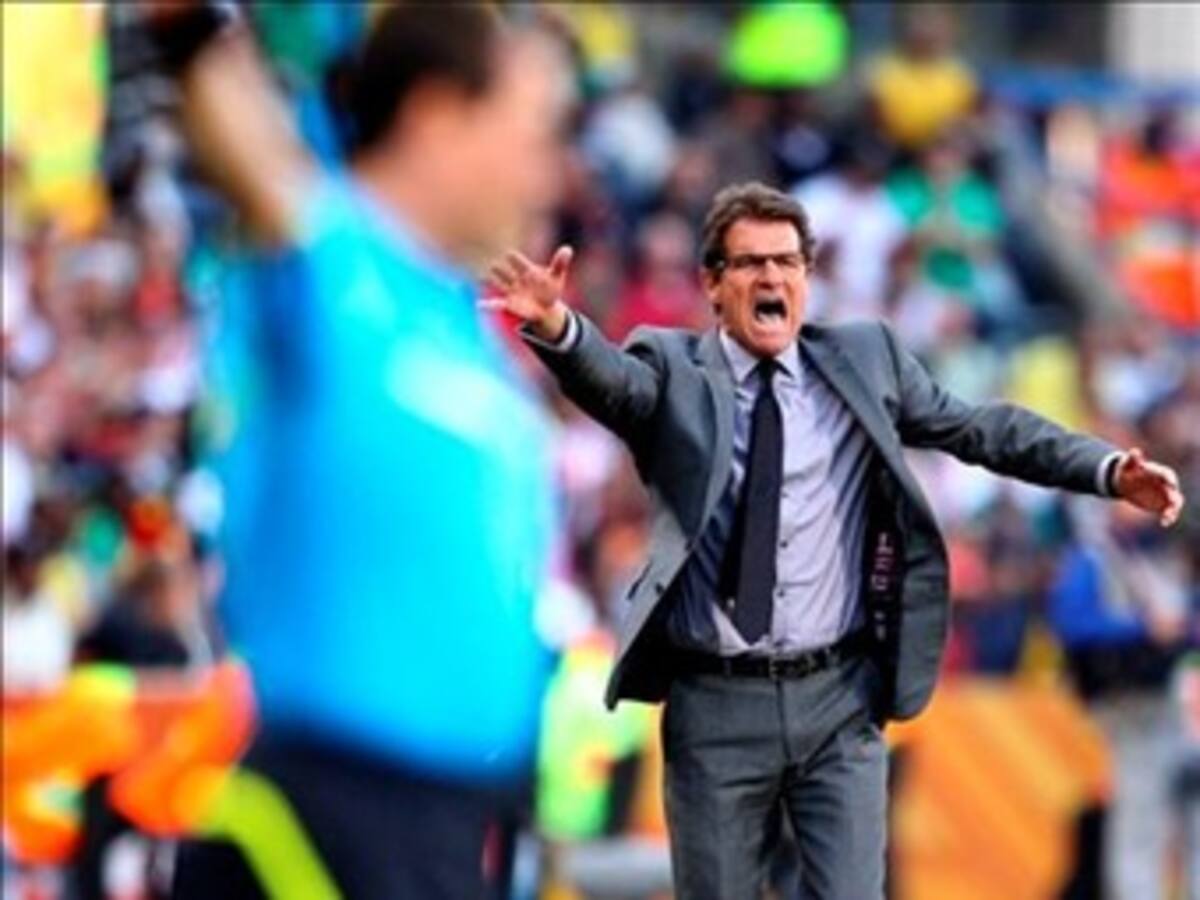 Capello: 'Ese gol era muy importante para nosotros'. Löw admite que fue legal.