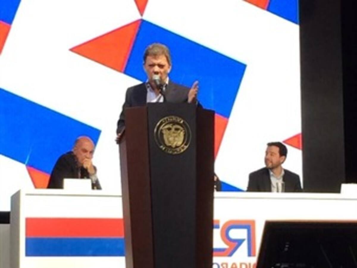 “Gracias Germán Vargas Lleras”: Santos