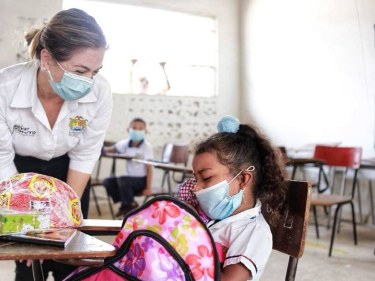 San Jacinto del Cauca, primer municipio de Bolívar con 100% en alternancia