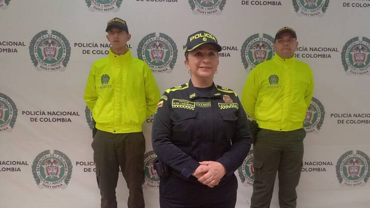 Coronel Alba Patricia Lancheros, comandante Policía del Quindío
