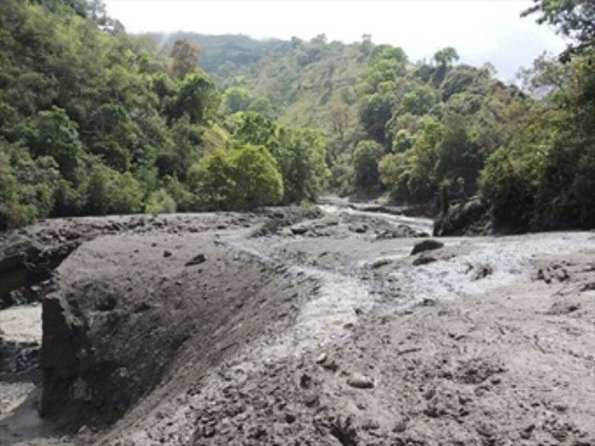 Decretan calamidad pública por avalancha en Sanbingo, Cauca