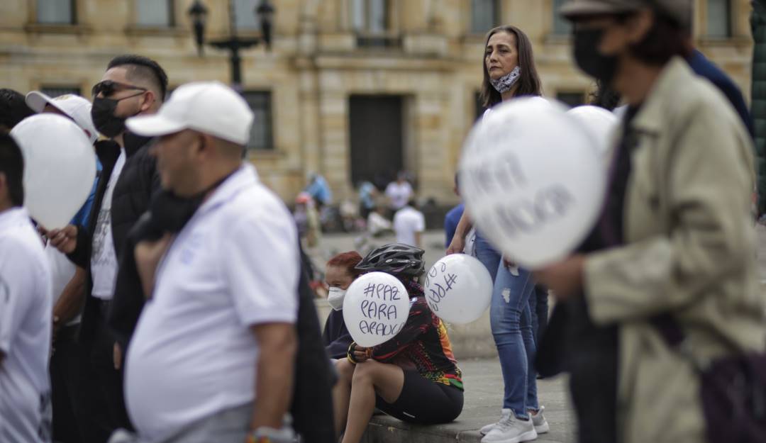 Protesta Arauca / Colprensa