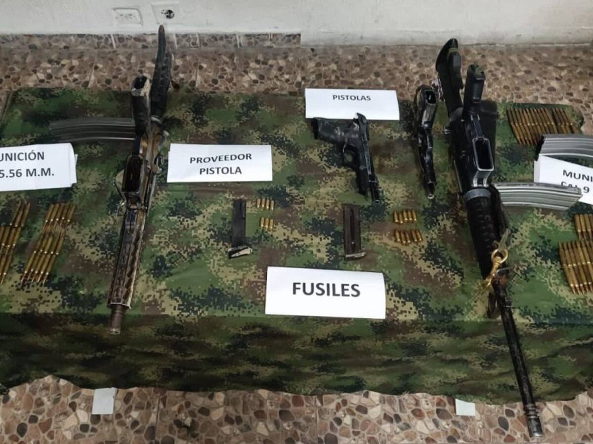 Valle: Dos presuntos guerrilleros del ELN muertos en combates con el Ejército