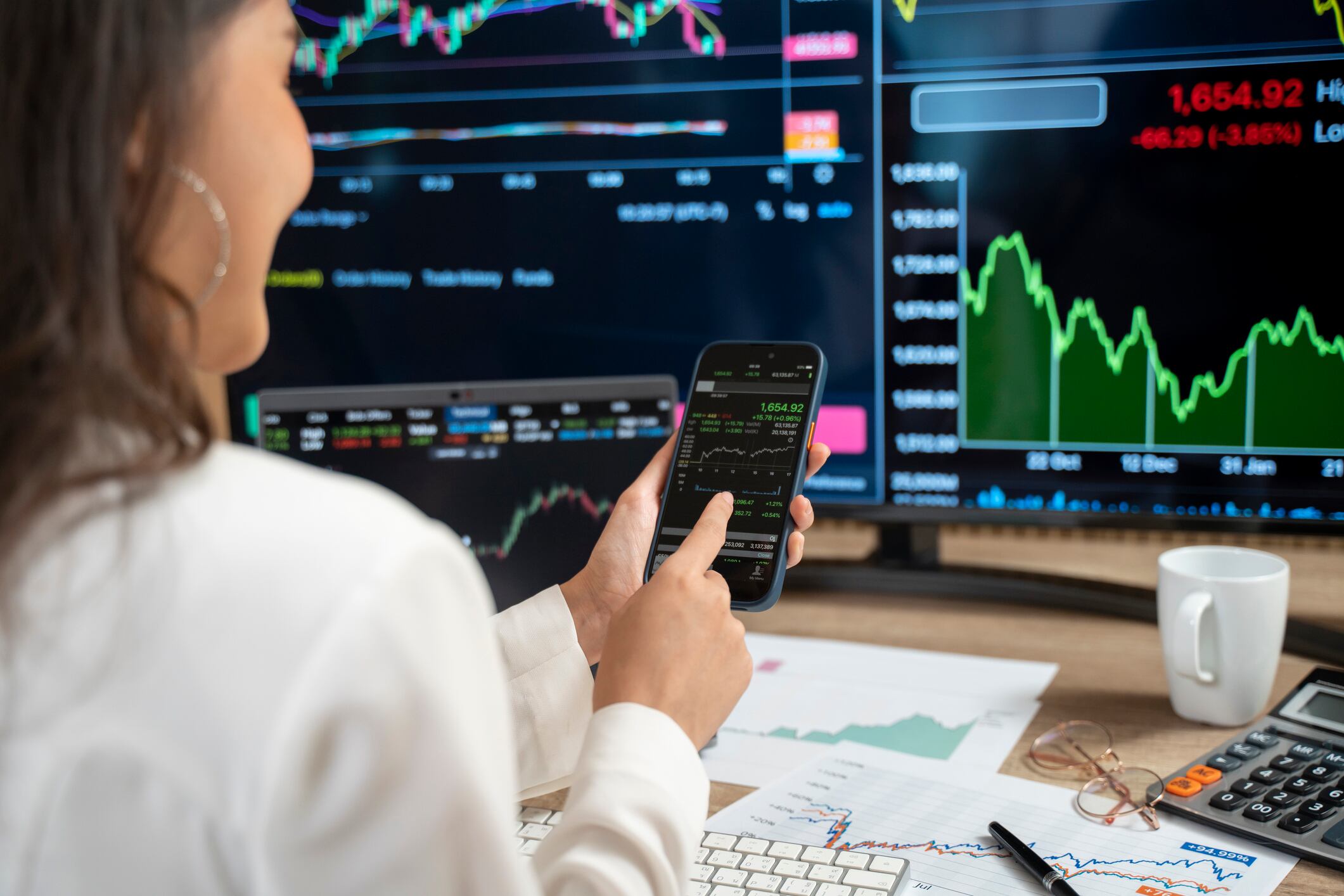 Invertir en bolsa gratis/ Getty Images