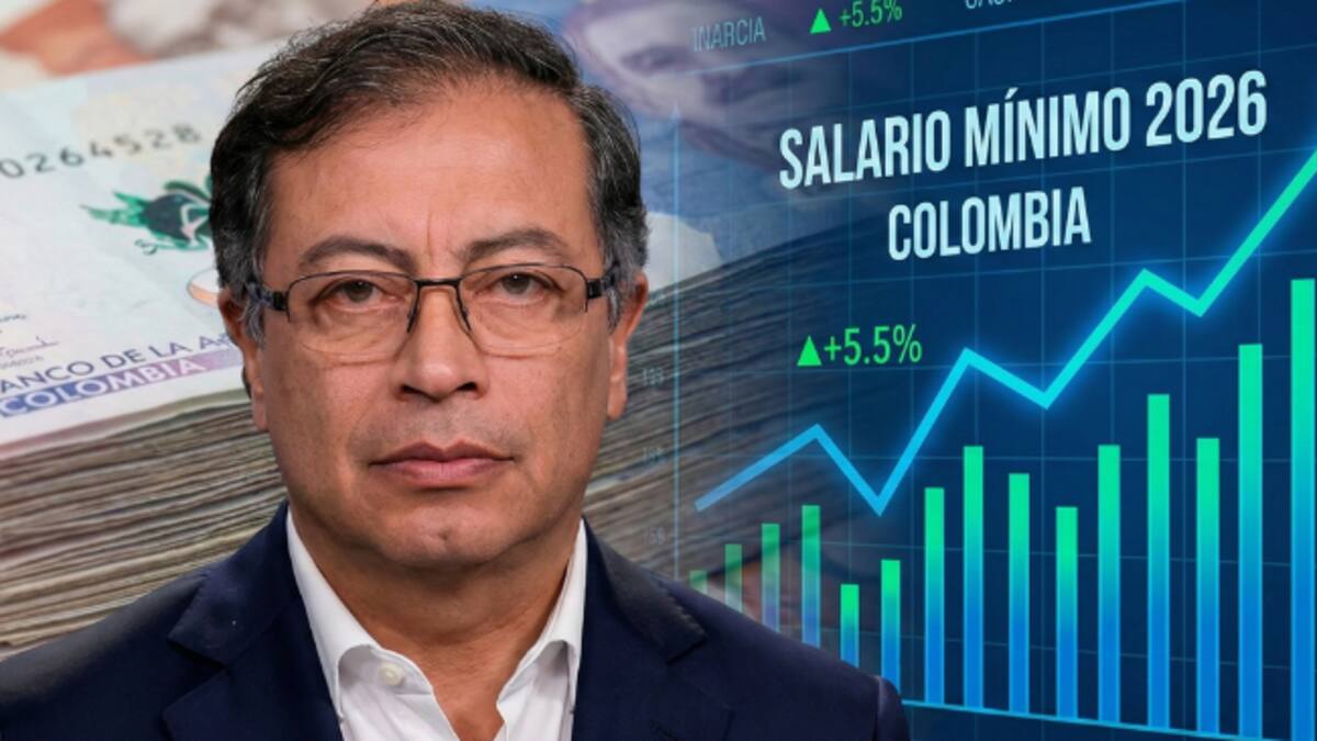 ¿Cuáles son los criterios que se utilizan para calcular el aumento del salario mínimo en 2026?