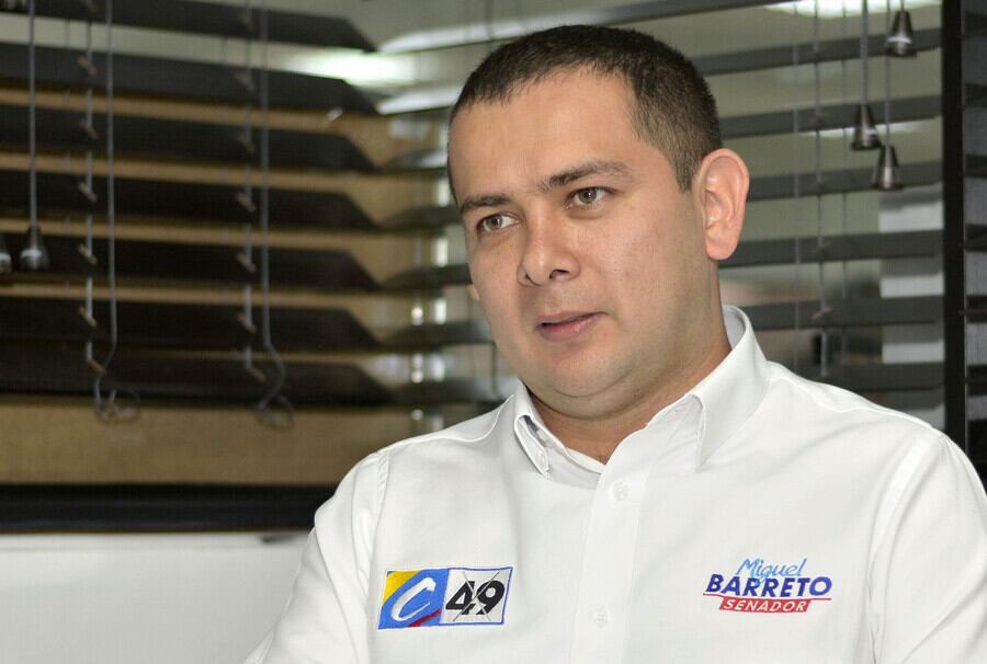 Senador Miguel Barreto. Foto: Colprensa.