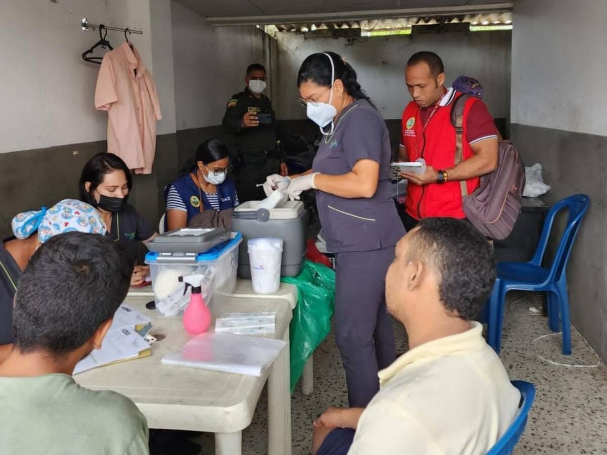 Sindicados en estación de Policía de Olaya recibieron atención integral en salud