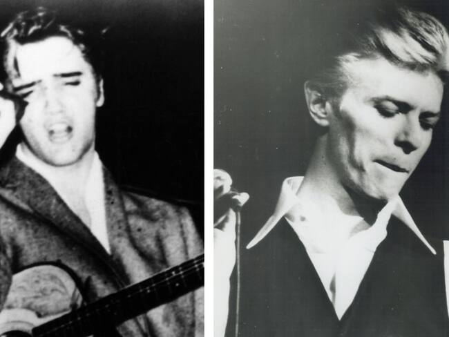 Presley y Bowie, dos leyendas de la música que nacieron un 8 de enero