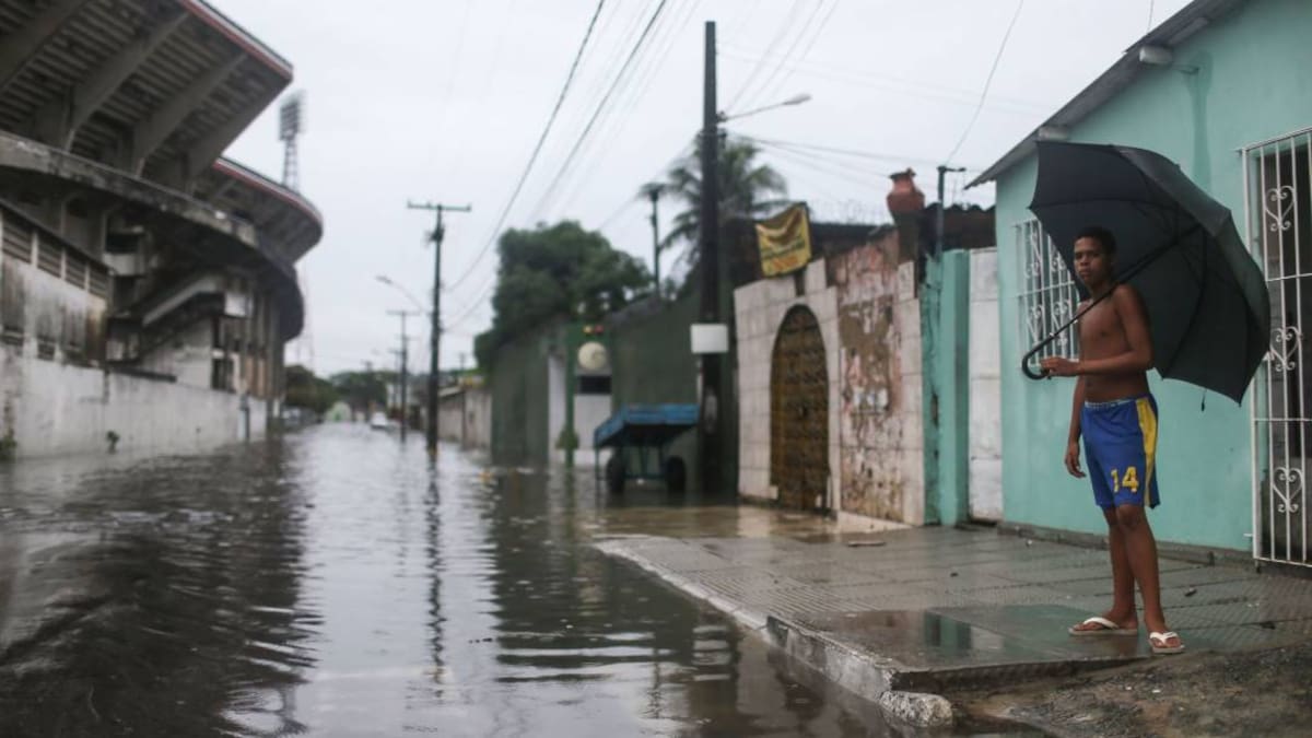 Las lluvias en el nordeste de Brasil ya dejan 44 muertos