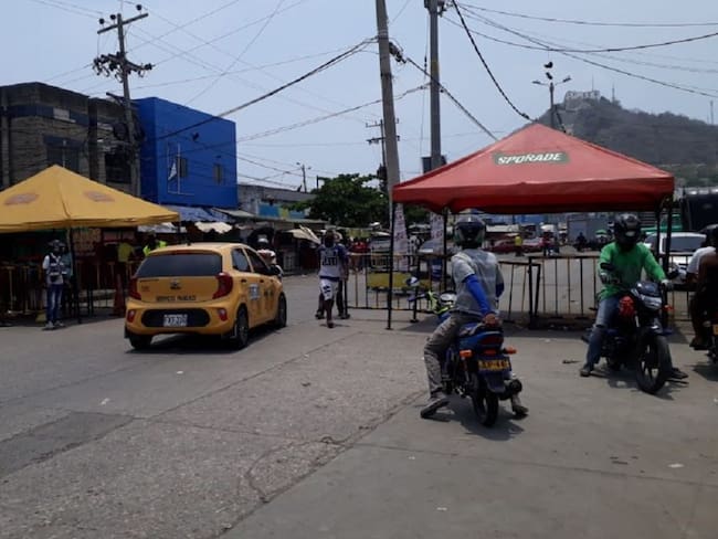Instalan Puesto de Mando Unificado en el Mercado de Bazurto en Cartagena