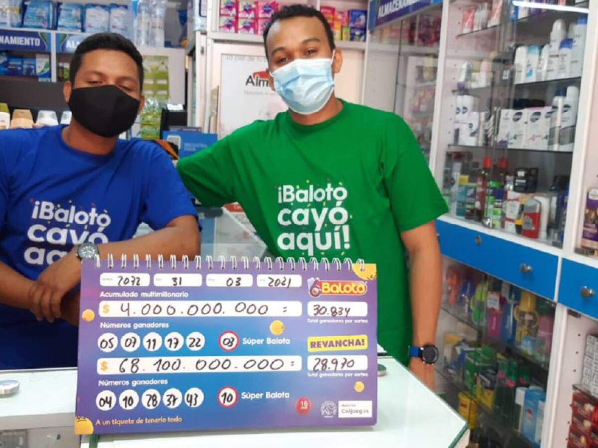 Devoto del Divino Salvador, ganador de $8.000 millones del Baloto