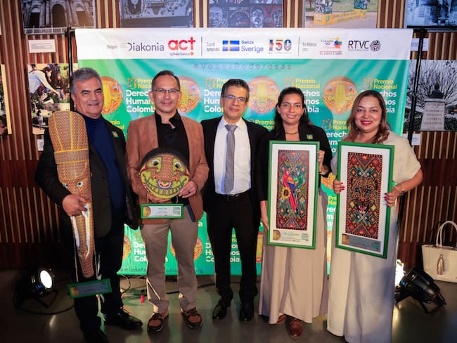 Ganadores del Premio Nacional de Derechos Humanos 2024.