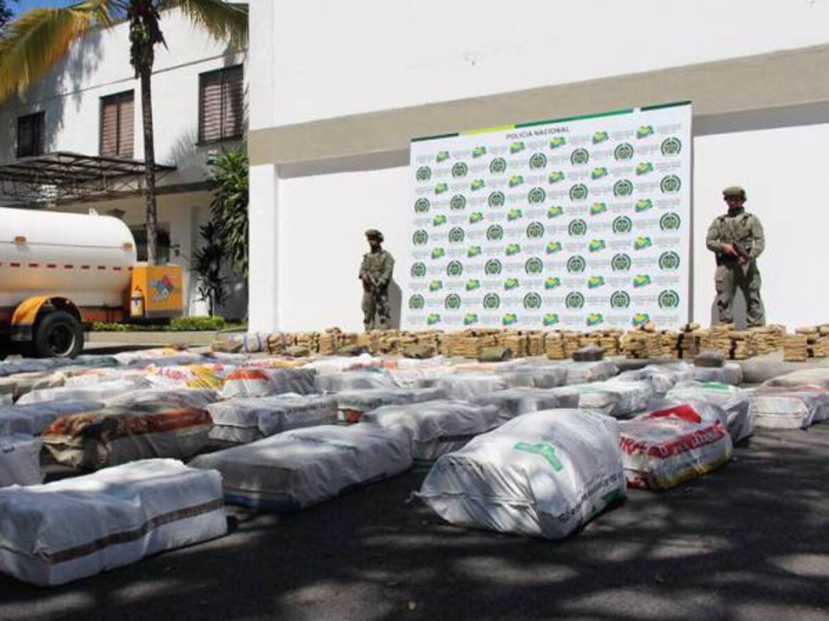 Un importante cargamento de droga incautó la Policía vía Ibagué – Espinal