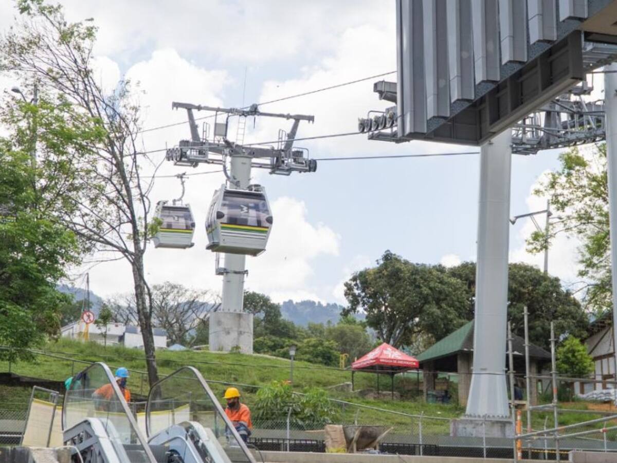 Iniciaron las pruebas con peso muerto del Metrocable Picacho