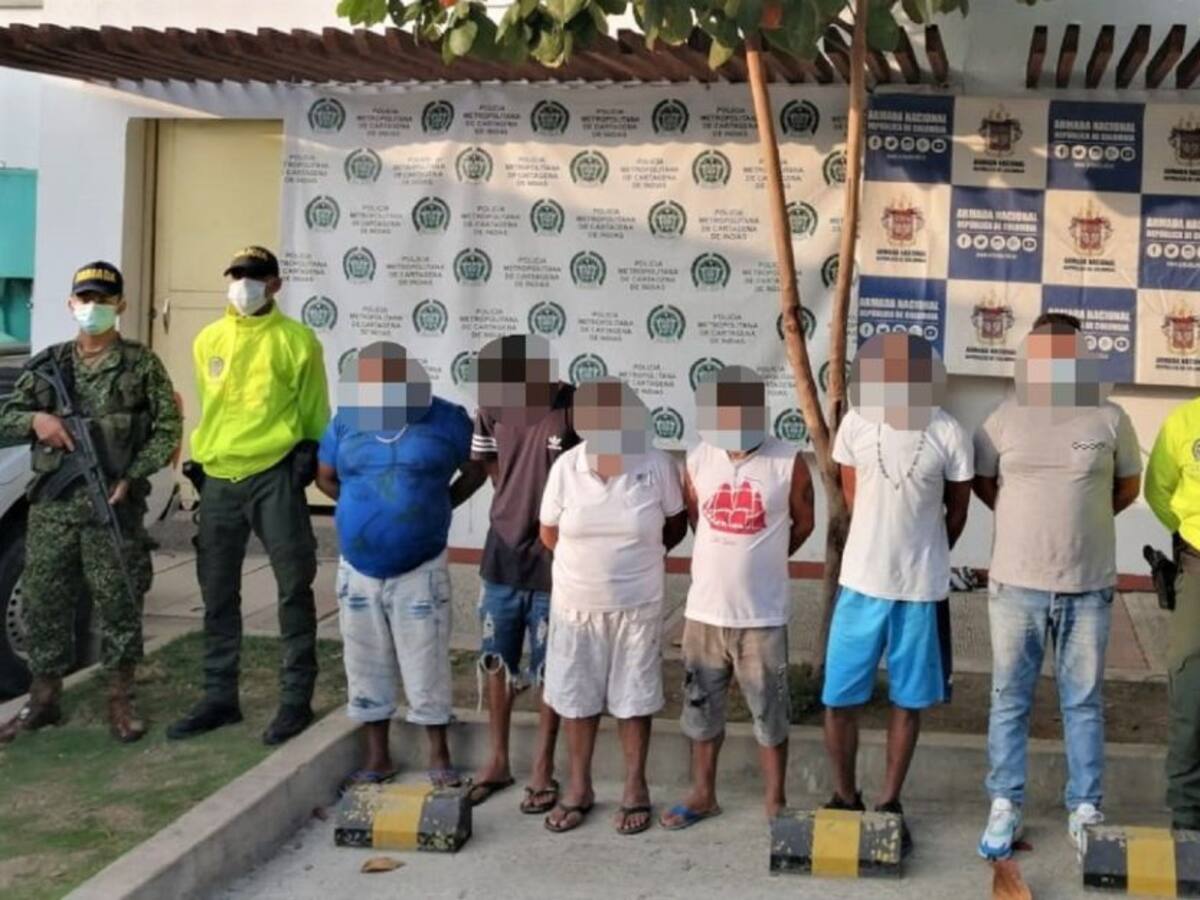 Desarticularon a banda dedicada a la venta de droga en Turbaco, Bolívar