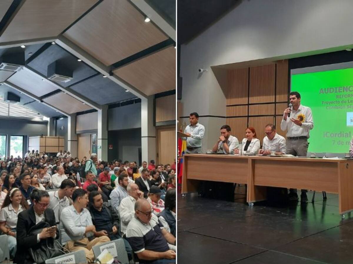 Comisión Séptima del Senado, efectuó audiencia pública en Bucaramanga sobre la Reforma Laboral