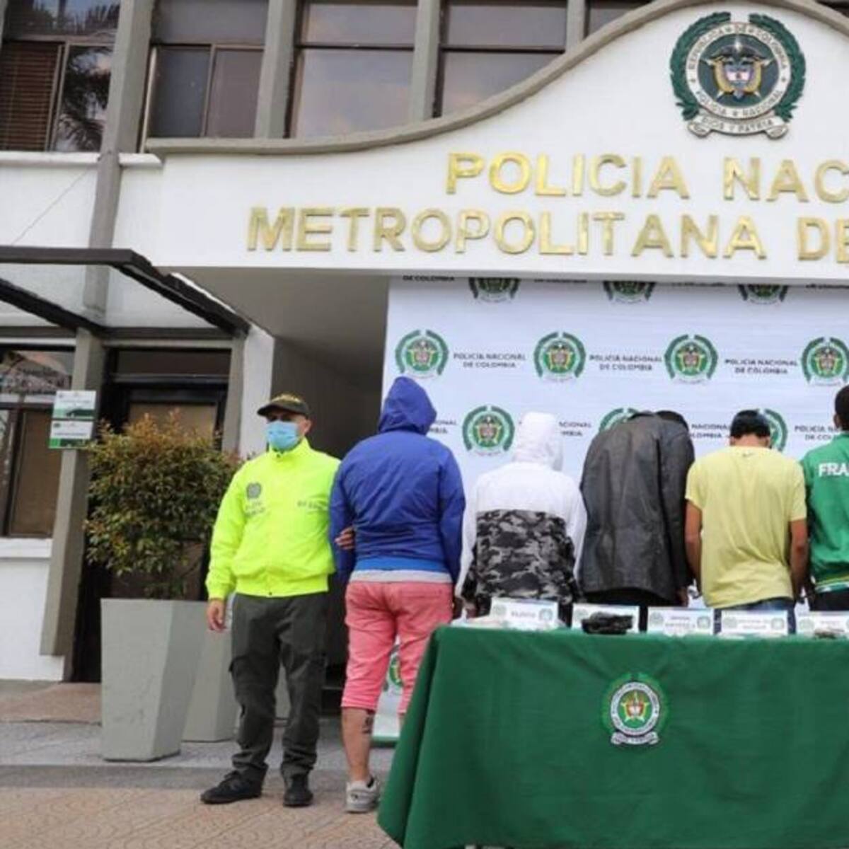 Seis capturados en Operación San Cayetano por tráfico de estupefacientes