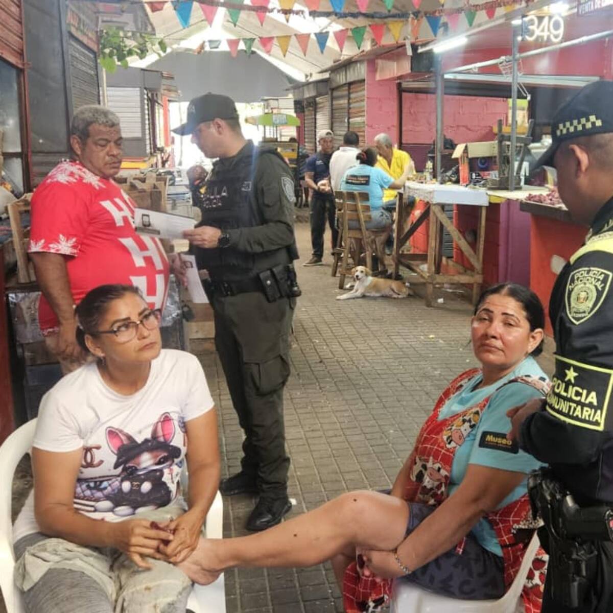 Refuerzan controles sanitarios y seguridad en Barranquillita por alta demanda de pescado