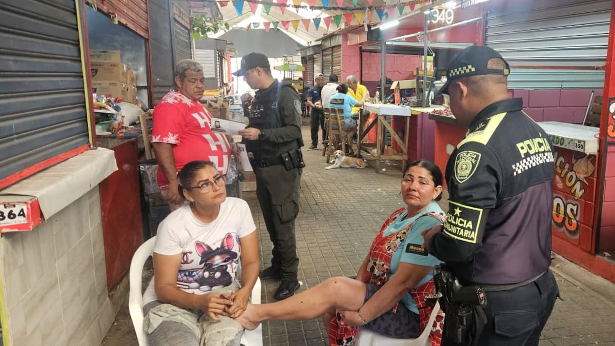 Refuerzan controles sanitarios y seguridad en Barranquillita por alta demanda de pescado