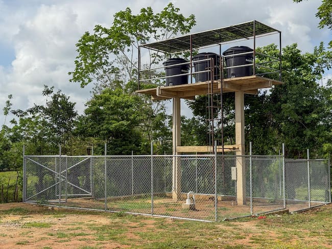 Tres pozos profundos funcionarán con energía solar en zona rural de Sahagún, Córdoba. Foto: CVS.