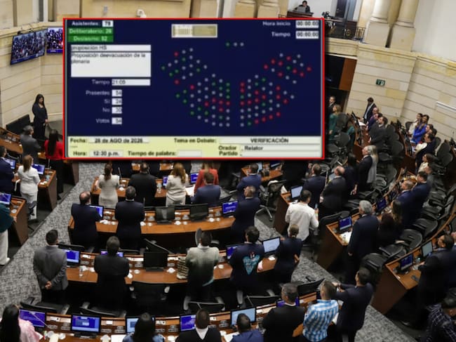 Senado Colombia. Foto: (Colprensa - Catalina Olaya)