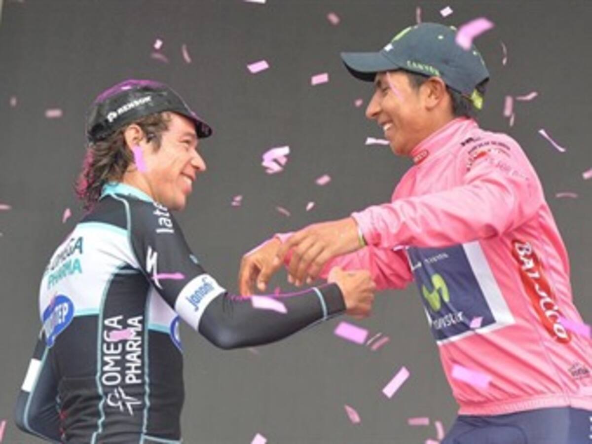 No siento celos por Nairo: Rigoberto Urán