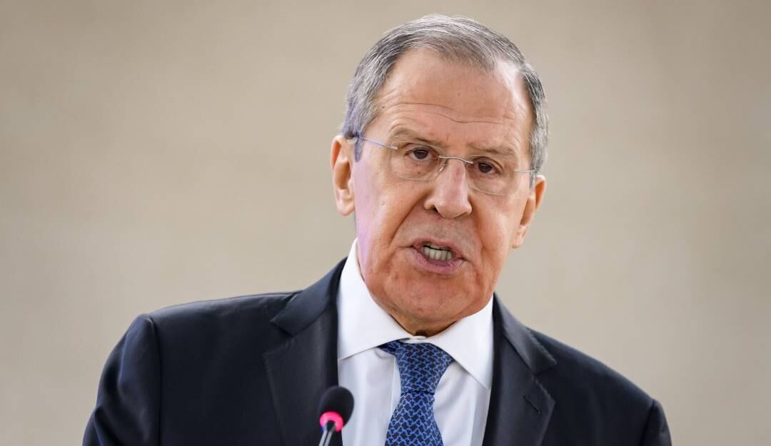 El canciller de Rusia, Serguei Lavrov.         Foto: Getty