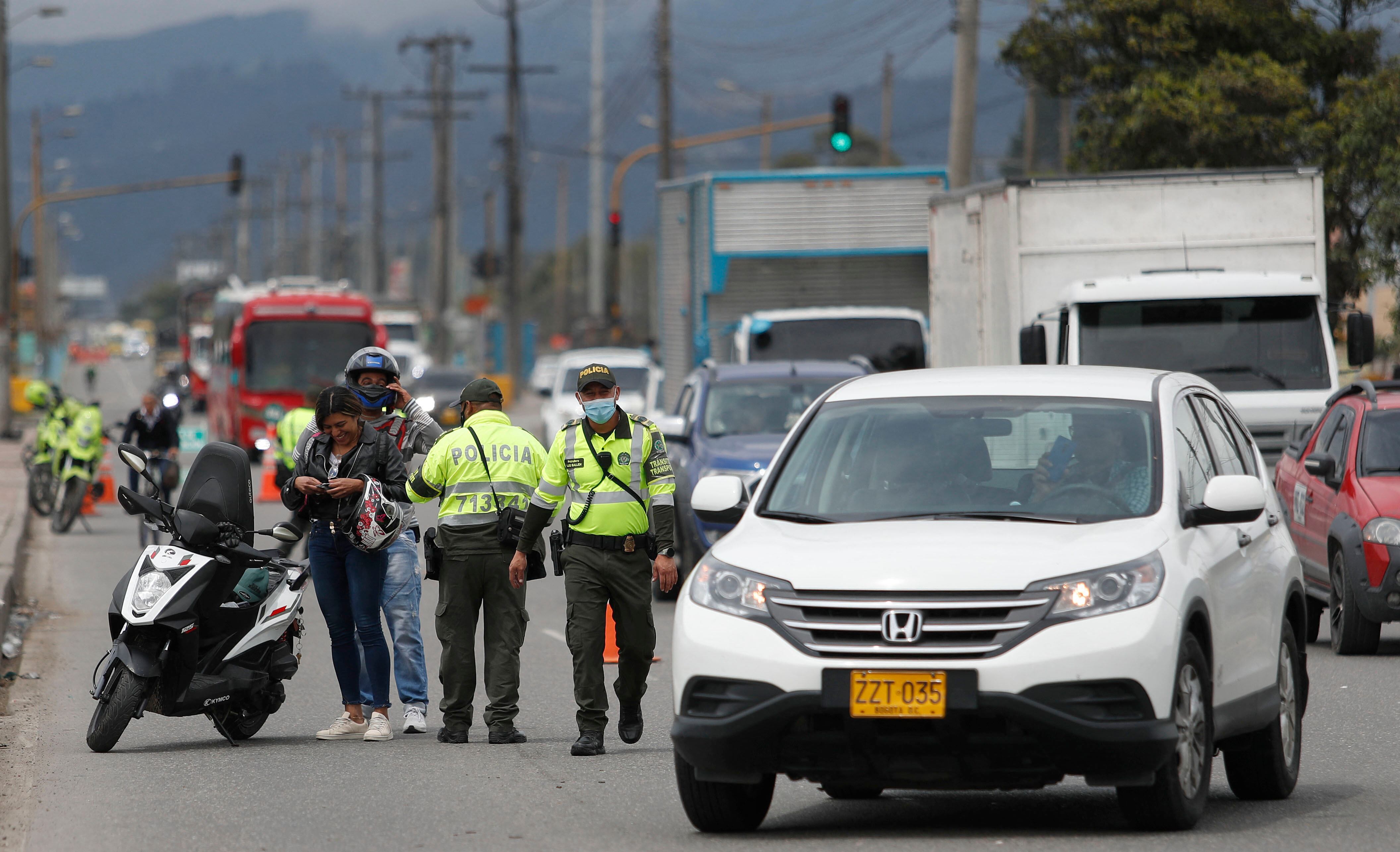 El mayor indicó que para lo que resta del año, seguirán los operativos de control por los ejes viales de Boyacá