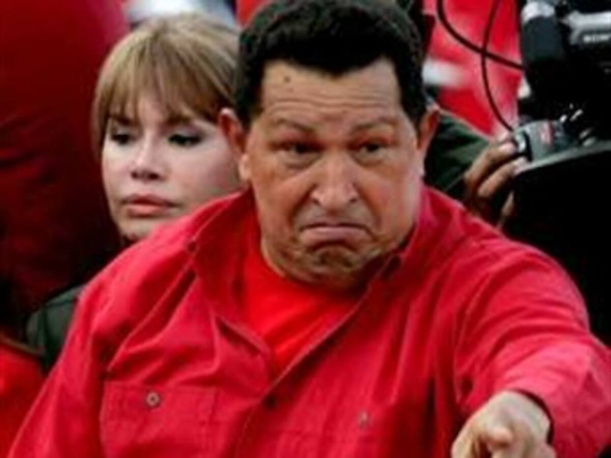 Chávez culpa a Colombia de la violencia que vive Venezuela