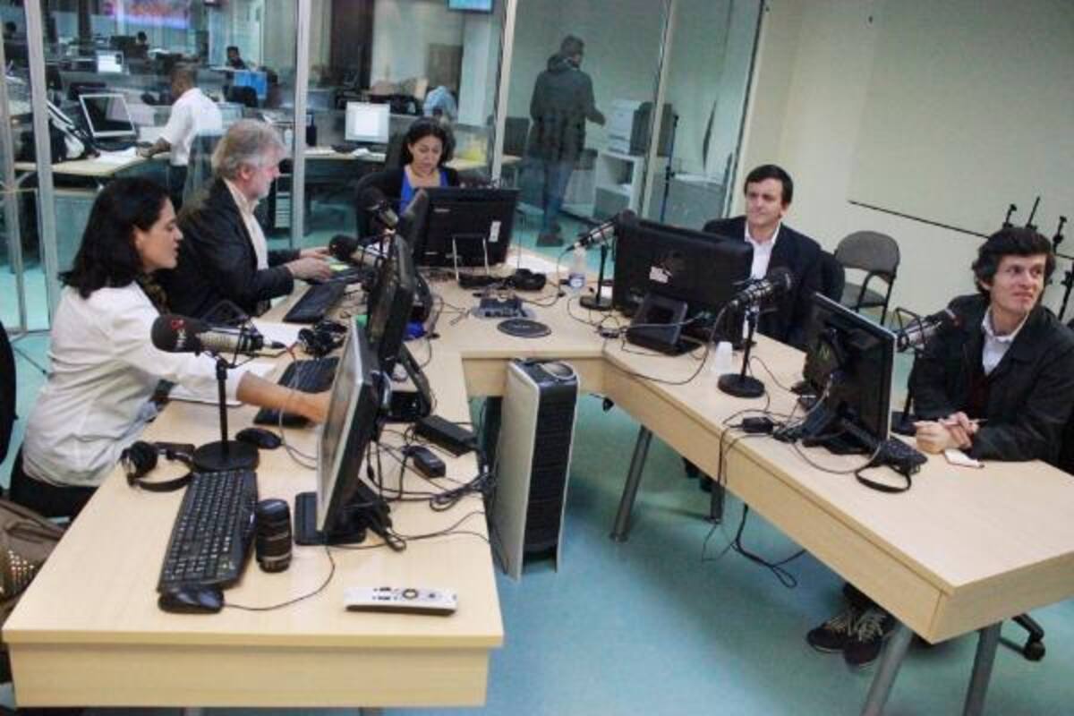 María Alejandra Villamizar, Rodrigo Uprimny, Eduardo Pizano y Juan Carlos Flórez